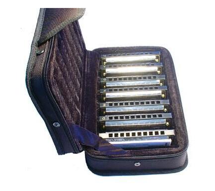 Hohner Blues Band Munnspill Sett (C,D,E,F,G,A,Bb + Bag)