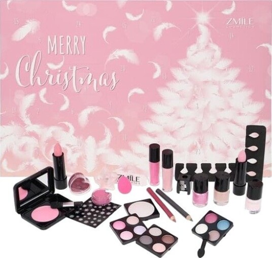 Zmile Cosmetics Beauty Adventskalender Tradisjonell Rosa og Fluffy