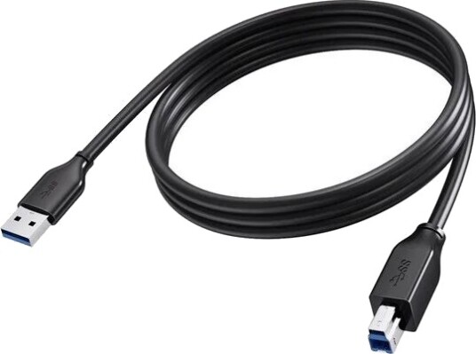 Vision USB A USB B kabel 2m TC 2MUSB3.0/BL