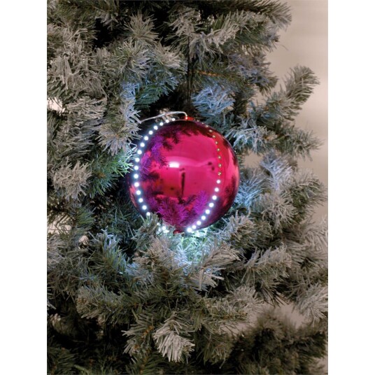 Europalms Led Snowball 8 Cm, Rosa 5 Stk (83501238)