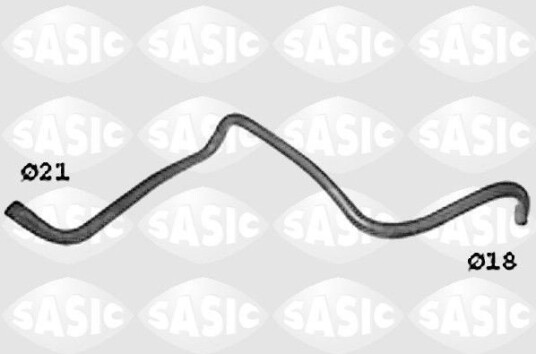 SASIC SWH0520 Radiatorslange SASIC SWH0520 Radiatorslange