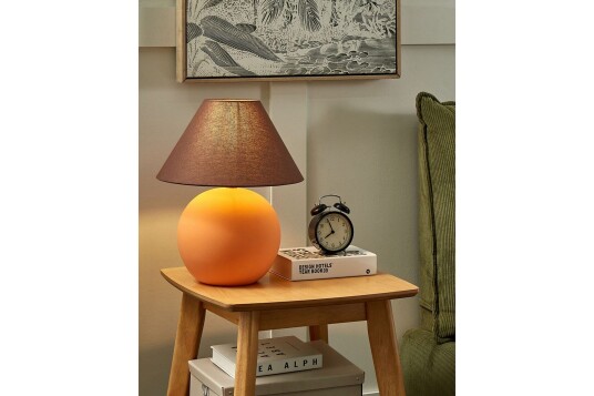Kinalada Bordlampe 41 cm E27 Oransje/Brun Kinalada Bordlampe 41 cm E27 Oransje/Brun