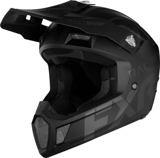 FXR Clutch Evo 2023 Snøscooterhjelm XS Svart FXR Clutch Evo 2023 Snøscooterhjelm XS Svart