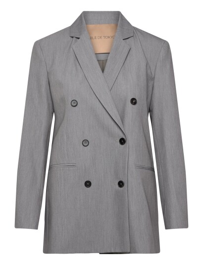 Rue de Tokyo Cat Solid Tailoring Grey M Rue de Tokyo Cat Solid Tailoring Grey M