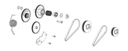 Zebra ZT400 SERIES KIT DRIVE SYSTEM