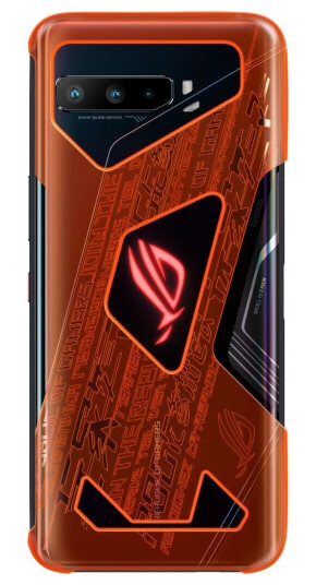ASUS ROG Phone 3 - Neon Aero Case - Semi-transparent Orange ASUS ROG Phone 3 - Neon Aero Case - Semi-transparent Orange