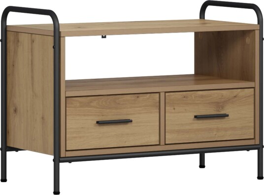 vidaXL TV-skap 67,5 x 33 x 50 cm Artisan eik Konstruert tre