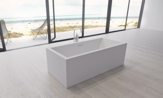 Copenhagen Bath Fredensborg badekar 1800x800 mm, Frittstående i Hvit Matt Copenhagen Bath Fredensborg badekar 1800x800 mm, Frittstående i Hvit Matt