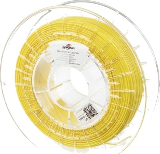 Spectrum S-Flex 98A Filament 1.75 mm 500 g Bahama Yellow 80519