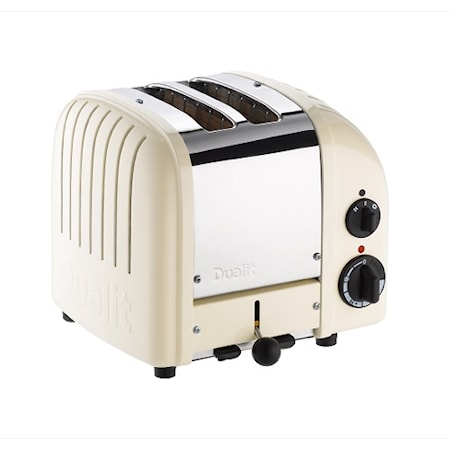 Dualit Classic 2-skinne brødrister Beige i rustfritt stål Dualit Classic 2-skinne brødrister Beige i rustfritt stål