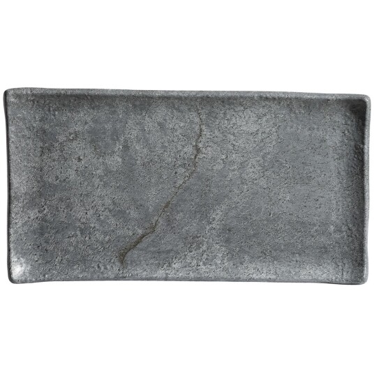 VEGA Fat Clawson med kant; Størrelse GN 1/3, 32.5x17.6x2 cm (LxBxH); Grå; Rektangulær; 6 Stykk / Forpakning
