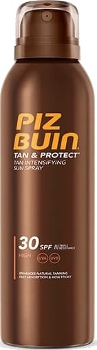 Piz Buin 150 ml Tan & Protect Spray Solkrem SPF 30