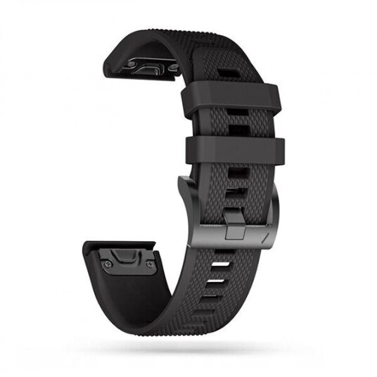Tech-Protect Universal Garmin 26mm Rem Tech-Protect Smooth Stropp - Svart Tech-Protect Universal Garmin 26mm Rem Tech-Protect Smooth Stropp - Svart