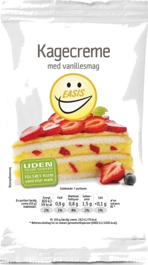 EASIS Cake Vanilla Custard 85g