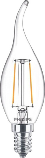 Philips LED-lyspære LED classic 25W BA35 E14 WW CL ND SRT4 E14
