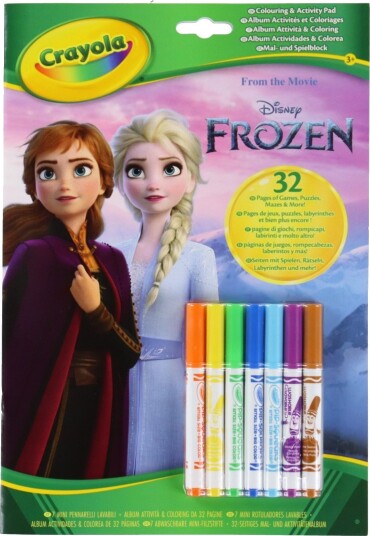 Crayola Crayola Coloring & Activity Book Disney Frozen Multi/patterned ONE SIZE