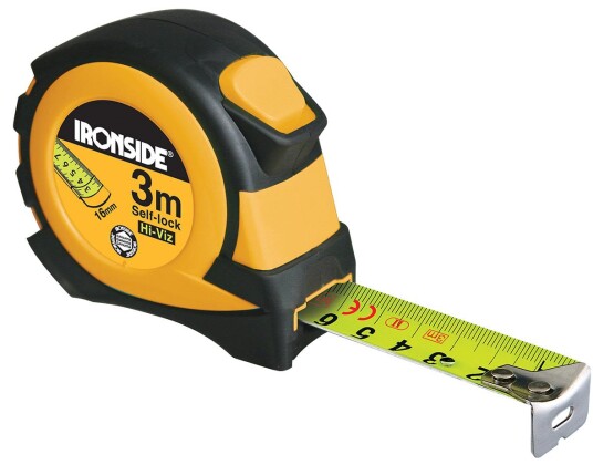 Ironside 150045 Målebånd self lock 3 meter