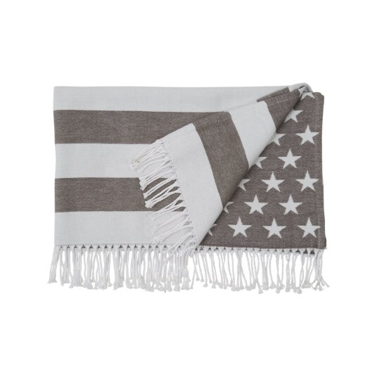 Baby Flag Teppe Grå 90 x 120 cm Baby Flag Teppe Grå 90 x 120 cm