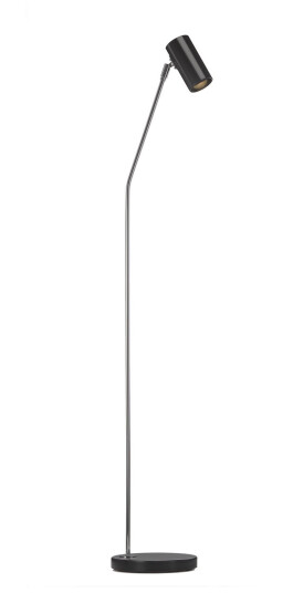 Örsjö Belysning - Minipoint Golvlampa, Svart - Leselamper - Studio Construction & Bergboms - Svart