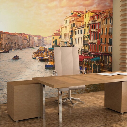 Fototapet Venezia Den Fargeglade Byen På Vannet 350x270 - Artgeist sp. z o. o.
