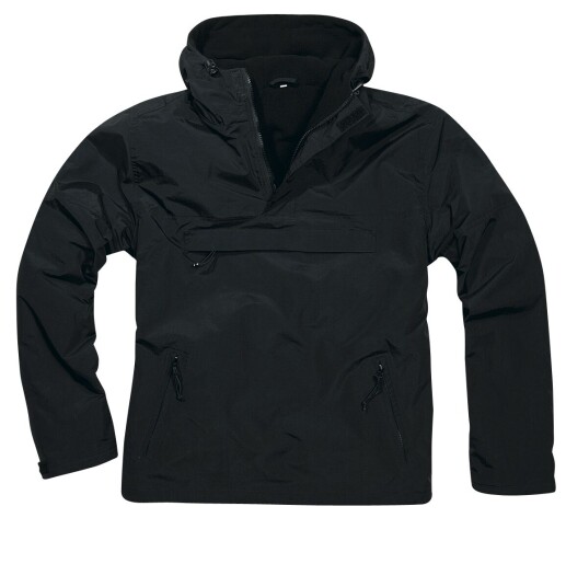 Brandit Vindjakke - Windbreaker - S til 5XL - Herrer - svart Brandit Vindjakke - Windbreaker - S til 5XL - Herrer - svart