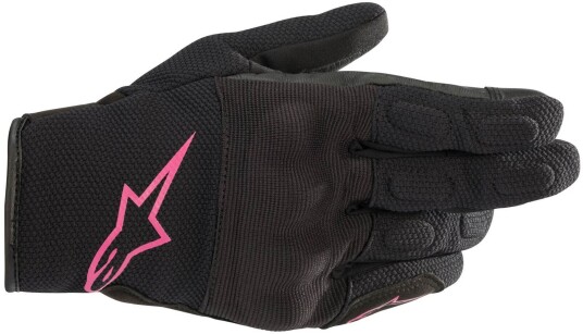 Alpinestars Stella S Max Drystar Ladies vanntett motorsykkel hansker XS Svart Rosa Alpinestars Stella S Max Drystar Ladies vanntett motorsykkel hansker XS Svart Rosa