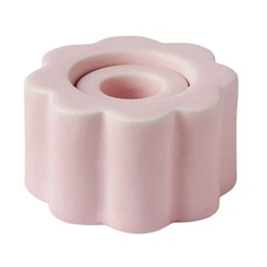 PotteryJo Birgit 5 cm lysestake i rosa keramikk PotteryJo Birgit 5 cm lysestake i rosa keramikk