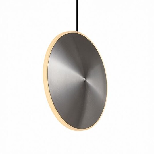 Graypants Chrona Dish 10 Vertikal Taklampe Børstet Stål