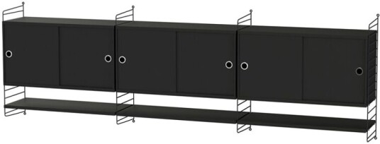 String stue svart Kombinasjon E
