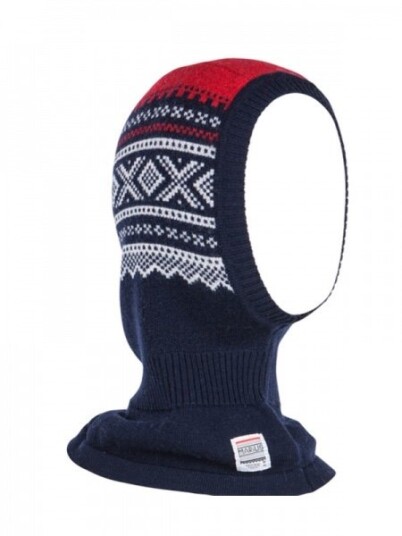 Marius Kids Marius Ull Balaclava Navy 2-4 år
