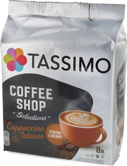 Coffee Shop Selections | Cappuccino Intenso 16 kapsler til Tassimo