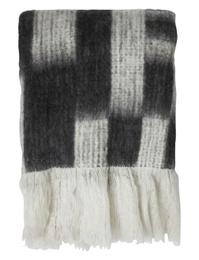 Jakobsdals Bello Throw Black Jakobsdals BLACK 130X170CM