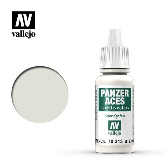 Vallejo Panzer Aces Stencil 17ml
