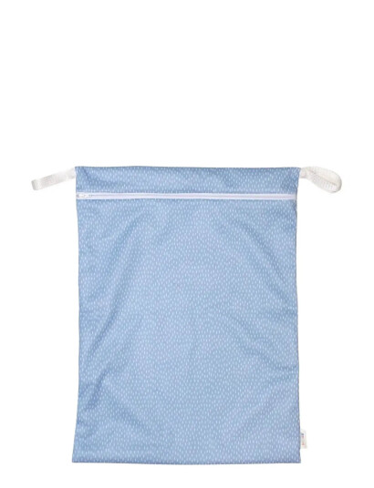 Imse Vimse Wet Bag Large, Blue Sprinkle - Blue - ONE SIZE Imse Vimse Wet Bag Large, Blue Sprinkle - Blue - ONE SIZE