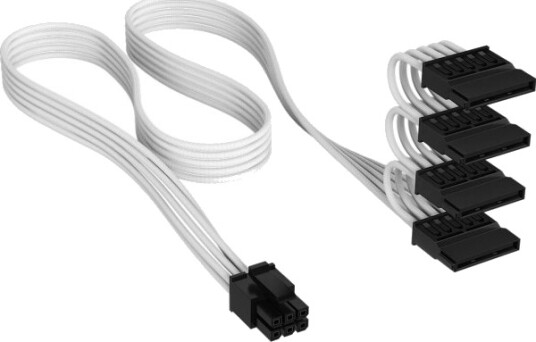Corsair Cp-8920394 0,75 M Rett Rett Hvit