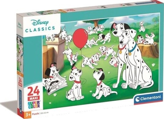 Clementoni Puslespil 24 Maxi Disney Animals 2D Puslespill