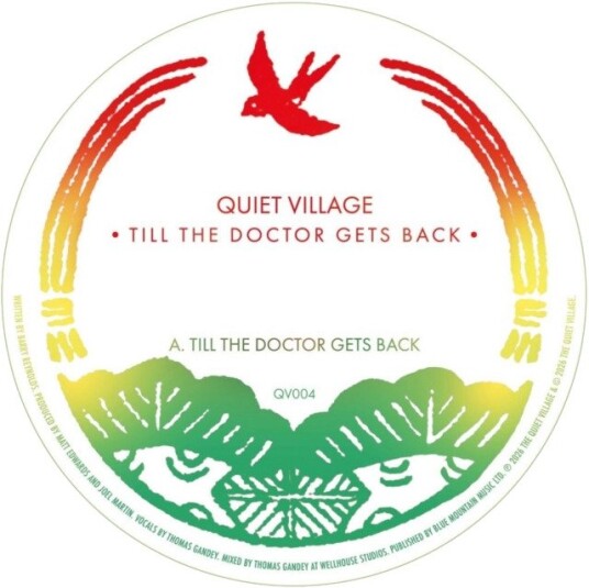 Quiet Village Till The Doctor Gets Back Incl Mad Professor Remix Uk Vinyl