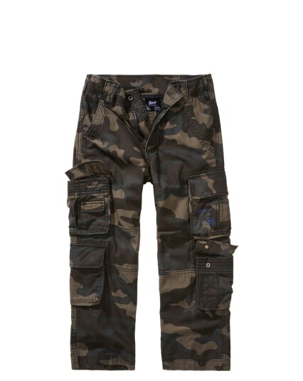 Brandit Kids Pure Vintage Byxor Svart, Brun