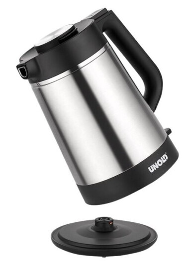 Unold Blitzkocher Thermo 18715 Kjele 1.5 Liter 1.9 Kw Rustfritt Stål / Svart Unold Blitzkocher Thermo 18715 Kjele 1.5 Liter 1.9 Kw Rustfritt Stål / Svart