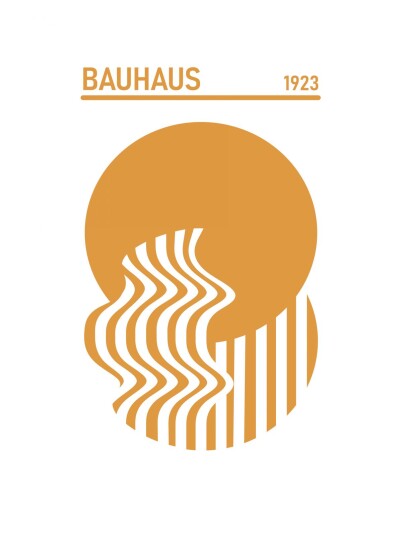 Plakat Bauhaus 1923