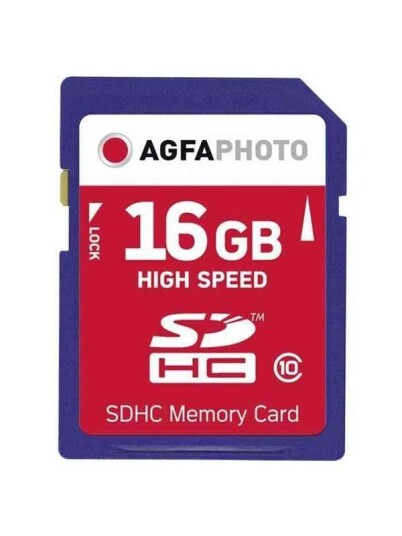 Agfa Photo - flash memory card - 16 GB - SDHC Agfa Photo - flash memory card - 16 GB - SDHC