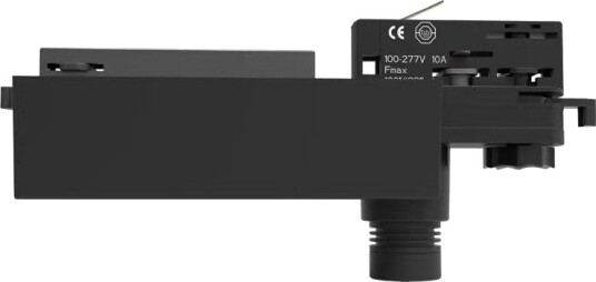 Ledlife 3W 3 faset LED nødbelysning til skinne Sort 3 timers batteri