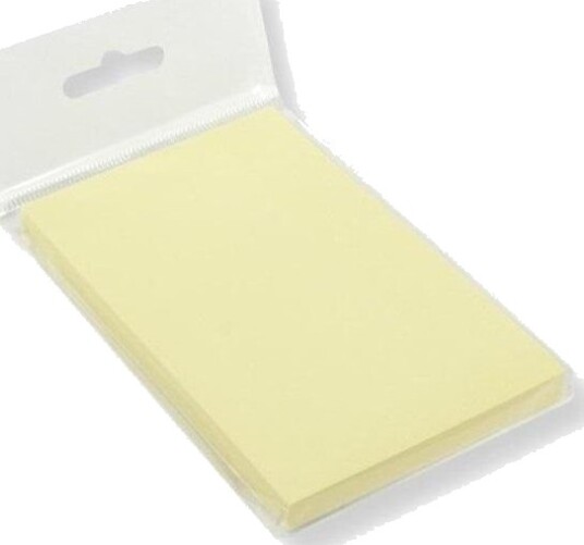 Gbc Selvklebende Notatlapper Pastel 75X125 Mm 100 Stk