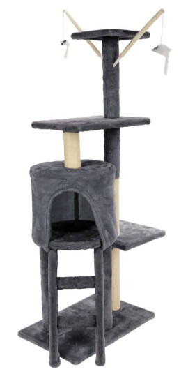 Pets Collection Kattetårn 45X30X110 cm Grå