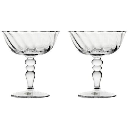 Byon Opacity Champagneglass 2 pk Byon Opacity Champagneglass 2 pk