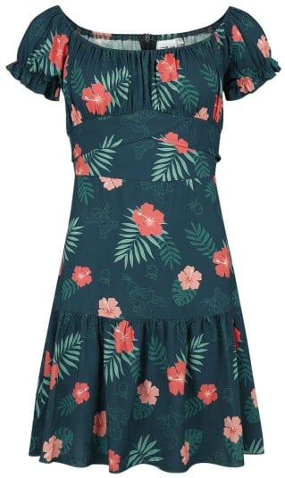 Lilo & Stitch Disney Middellang kjole Stitch S til XXL Damer flerfarget