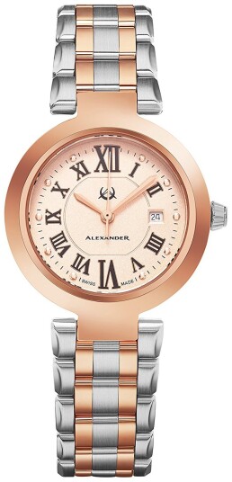 Alexander Dameklokke A203B 04 Monarch Rosegullfarget/Rose gulltonet