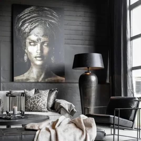Artwood Veggdekor Glamour Girl Sepia 120 x 180 cm Artwood