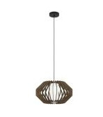 EGLO Rusticaria, Fleksibel montering, Sort, Brun, Hvit, Brun, Hvit, Glass, Stål, Tre, Glass, Tre, Sort EGLO Rusticaria, Fleksibel montering, Sort, Brun, Hvit, Brun, Hvit, Glass, Stål, Tre, Glass, Tre, Sort