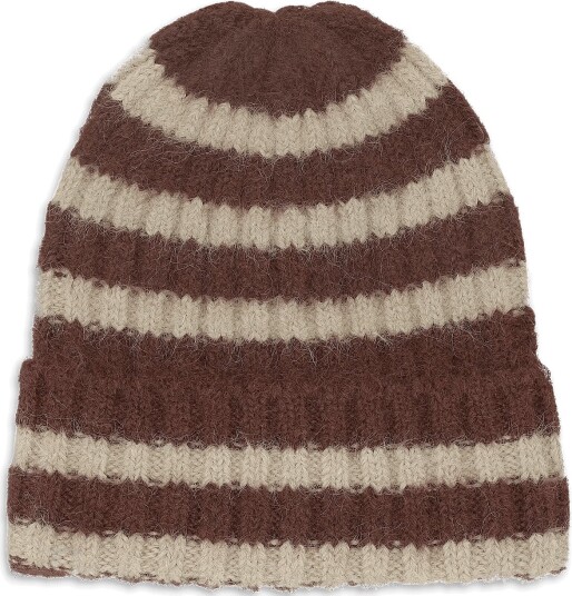 SUI AVA Clara Beanie Brown ONE SIZE SUI AVA Clara Beanie Brown ONE SIZE
